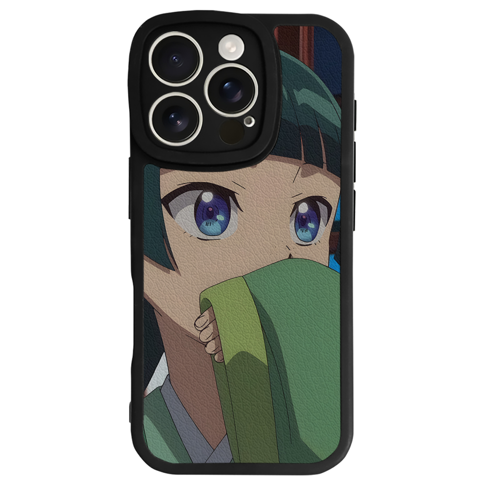 薬屋のひとりごと The Apothecary Diaries 【iPhone 16シリーズ対応】シリコンスマホケース（レザー調） 材質：シリコン